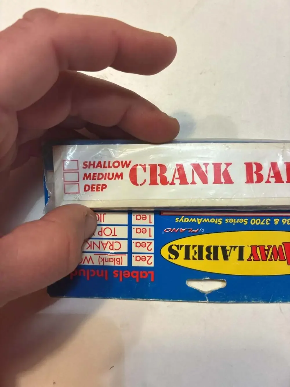 Plano StowAway Labels for Model 36 & 3700 Series Tackle Boxes